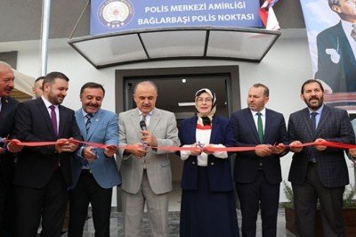 BAĞLARBAŞI POLİS NOKTASI AÇILDI.