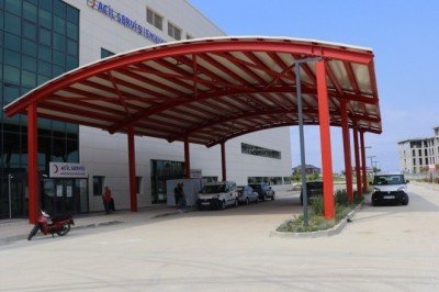 400 YATAKLI YENİ DEVLET HASTANESİ EYLÜLDE HİZMETE AÇILMASI PLANLANIYOR