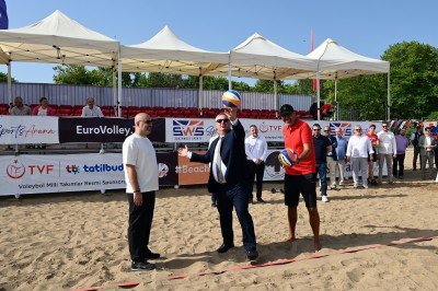 2024 CEV U22 PLAJ VOLEYBOLU AVRUPA ŞAMPİYONASI YALOVA’DA START ALDI